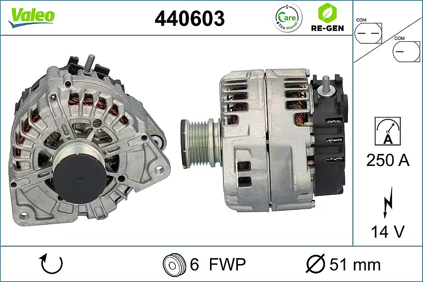 Alternateur VALEO 440603