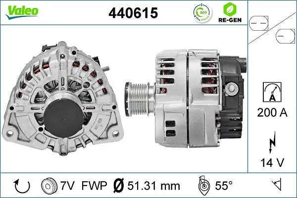 Alternateur VALEO 440615