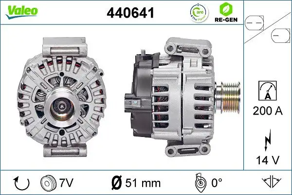 Alternateur VALEO 440641