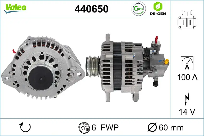 Alternateur VALEO 440650
