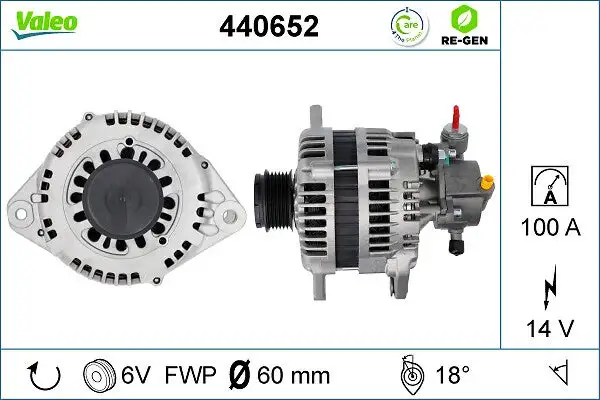 Alternateur VALEO 440652
