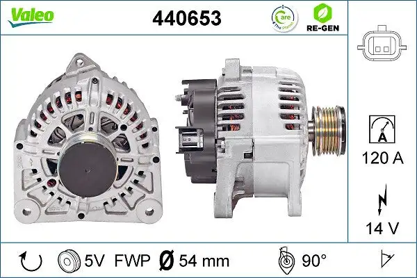 Alternateur VALEO 440653