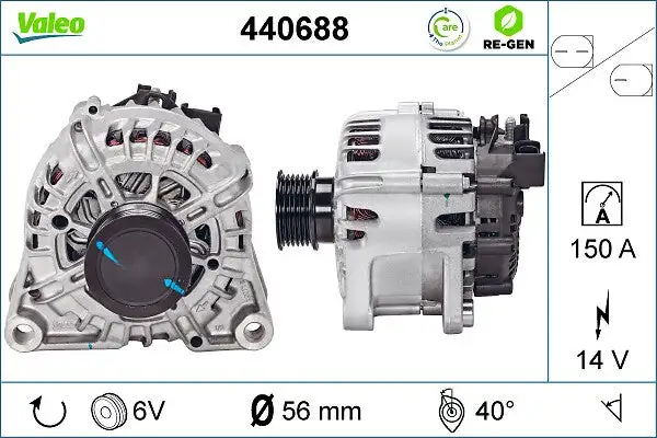 Alternateur VALEO 440688