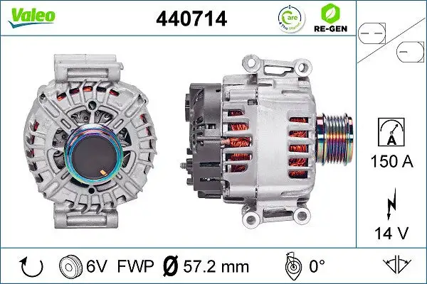 Alternateur VALEO 440714
