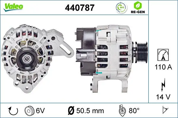 Alternateur VALEO 440787