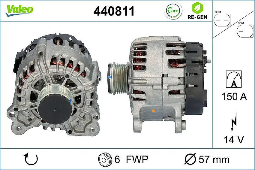 Alternateur VALEO 440811