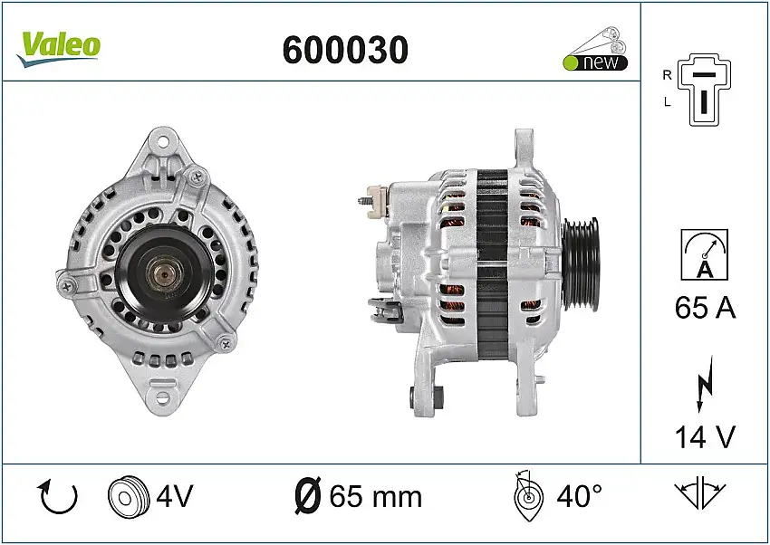 Alternateur VALEO 600030