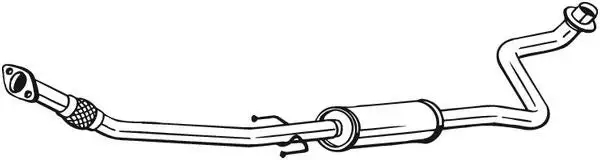 Silencieux central BOSAL 286-419