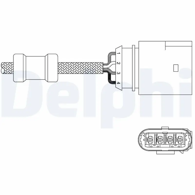 Sonde lambda DELPHI ES20348-12B1