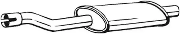 Silencieux central BOSAL 148-099