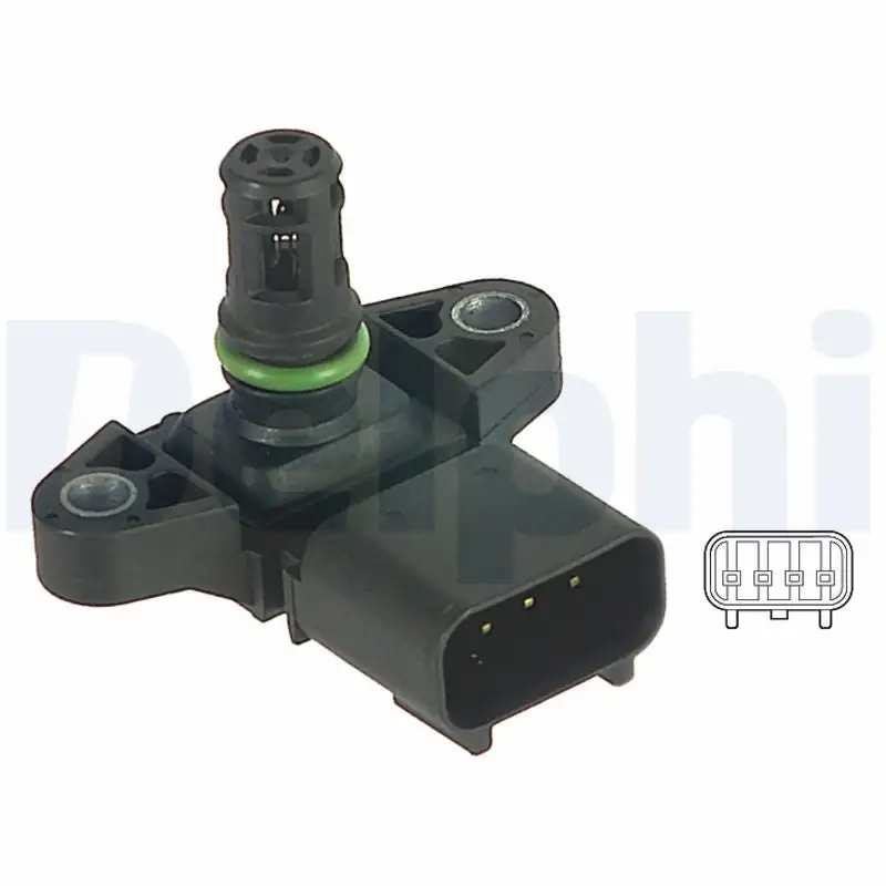 Capteur, pression de suralimentation DELPHI PS10122