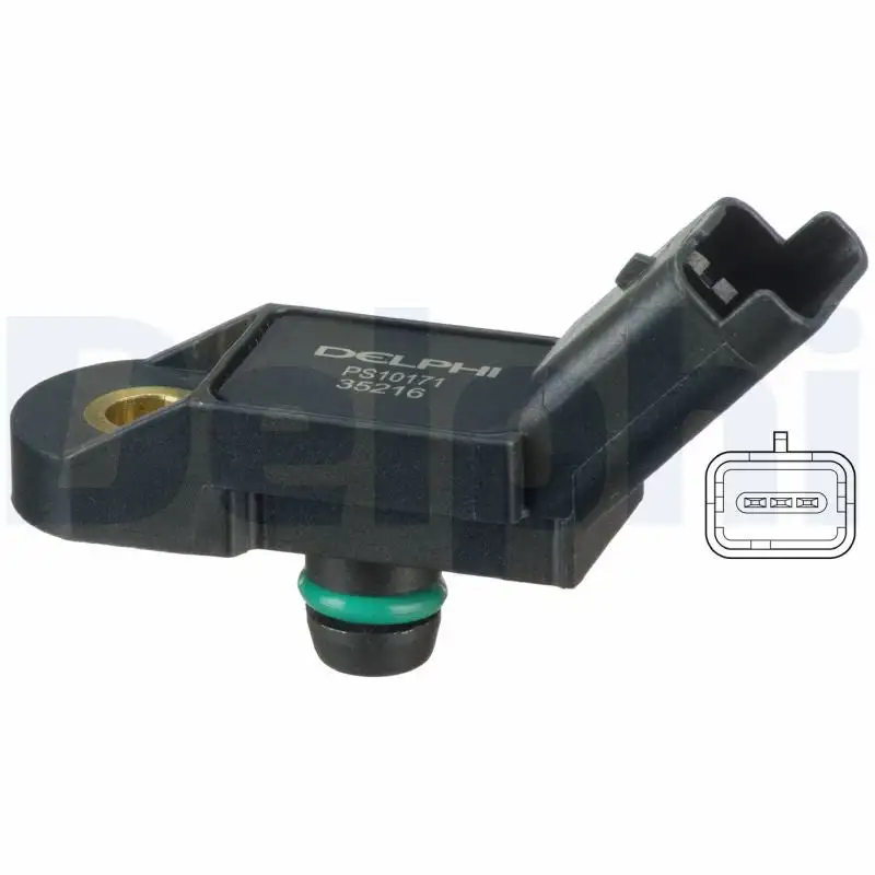 Capteur, pression de suralimentation DELPHI PS10171