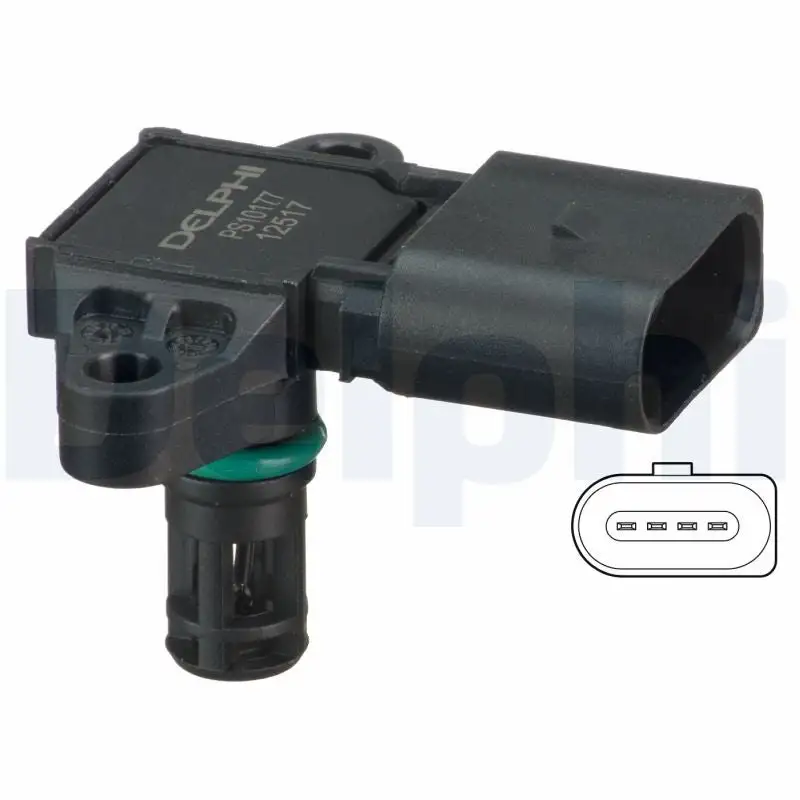 Capteur, pression de suralimentation DELPHI PS10177