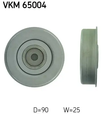 Tendeur de courroie, courroie trapézoïdale à nervures SKF VKM 65004